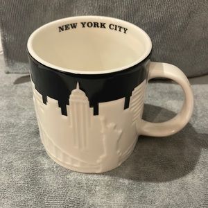 Starbucks collector mug relief series. New York City yellow cab